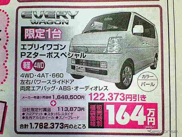 【成人の値引き情報】このプライスで軽自動車を購入できる!!