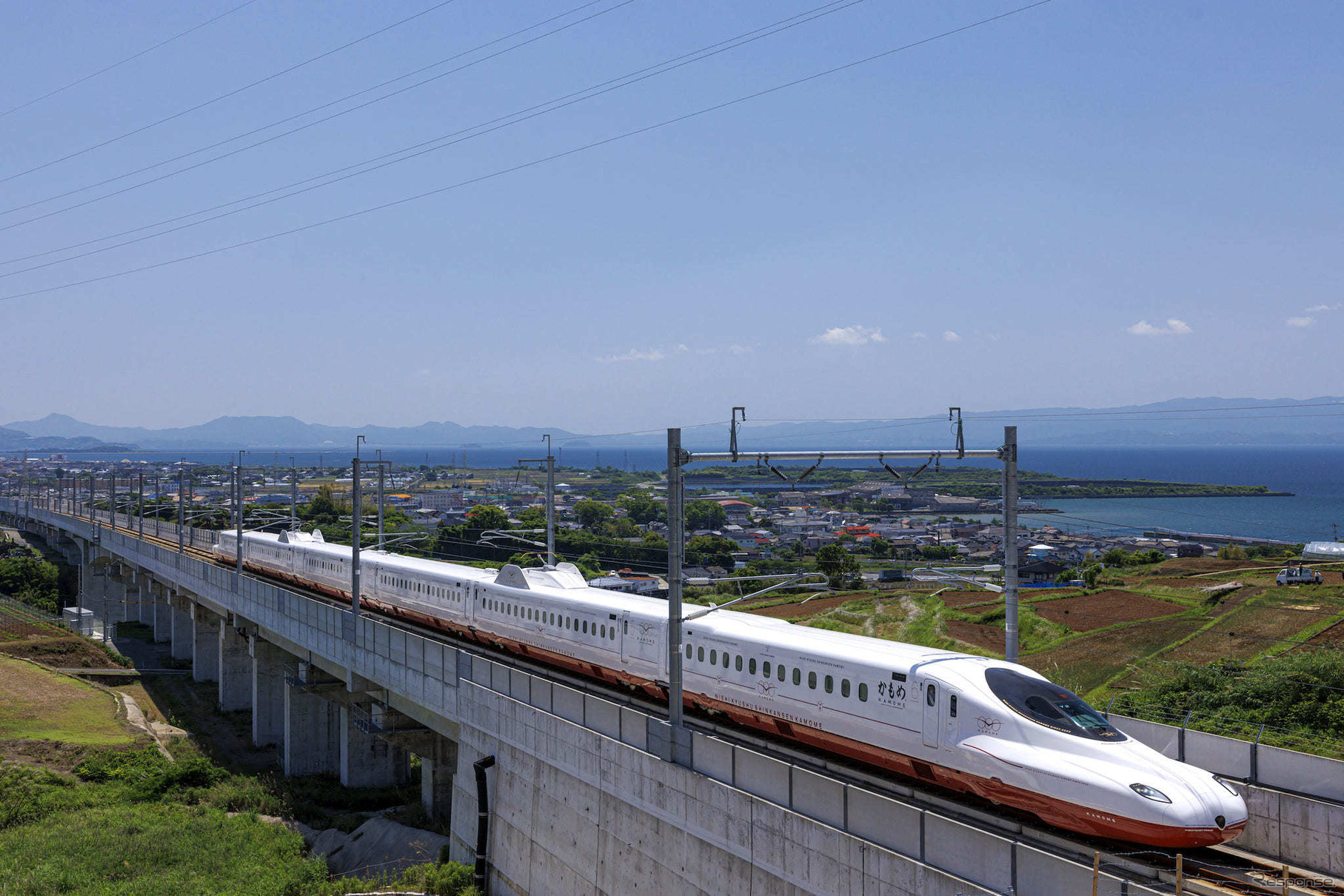 西九州新幹線の『かもめ』用N700S。