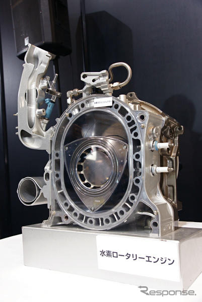 【東京オートサロン09】いよいよ国内リース販売…マツダ水素RE+電気HV