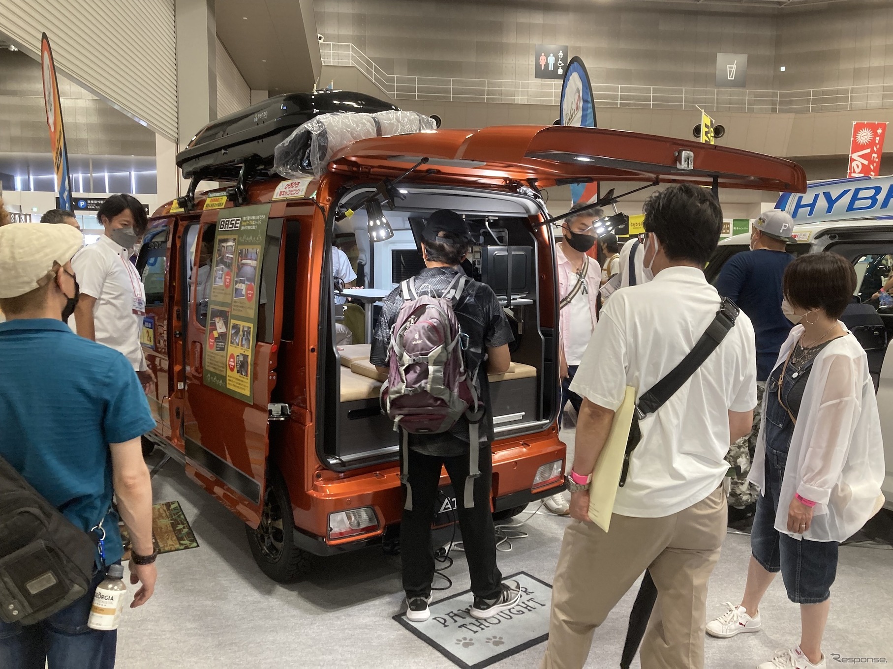 マリナ'RV：ダイハツ・アトレー新型ベース（東京キャンピングカーショー2022）