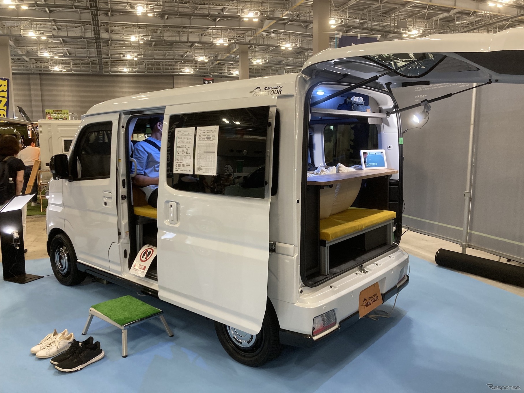 メティオRAKUNERU：ダイハツ・アトレー新型ベース（東京キャンピングカーショー2022）