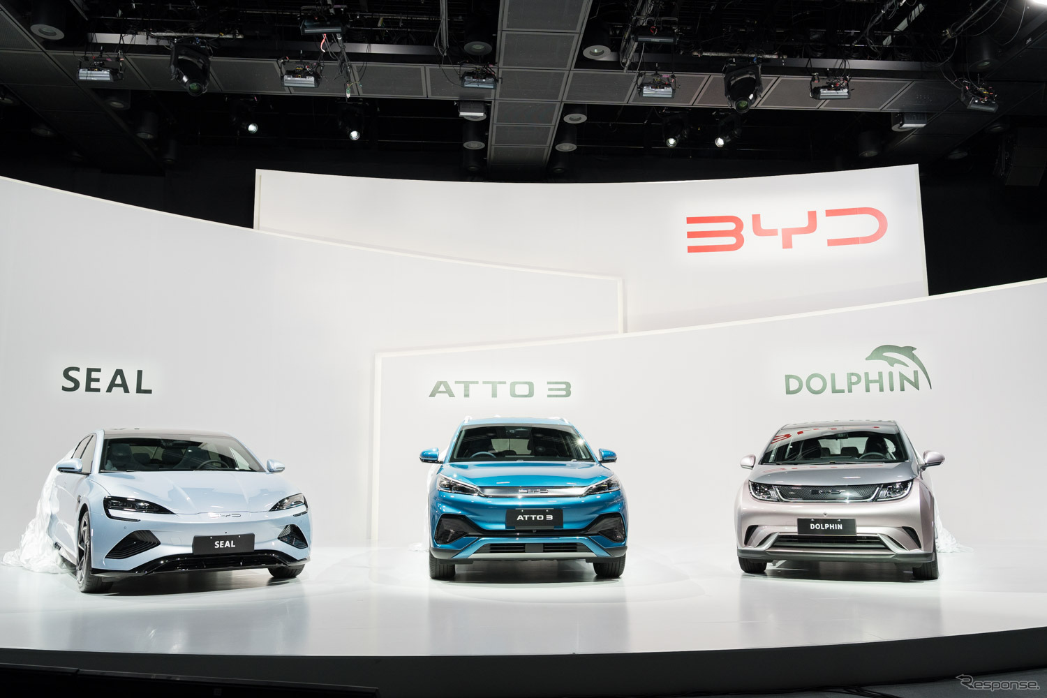 BYD、日本の乗用EV市場に参入