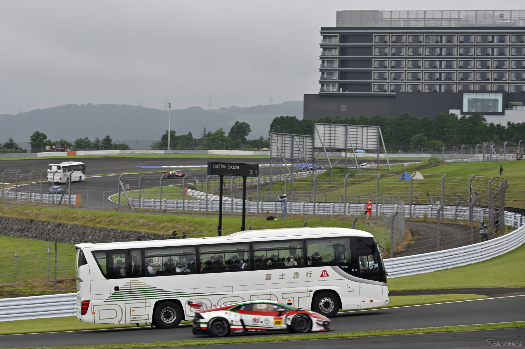 SUPER GT第5戦富士スピードウェイのサーキットサファリ