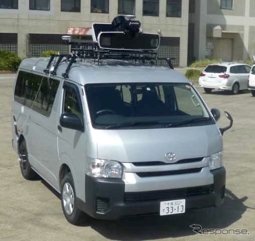 センシング装置を搭載した車両