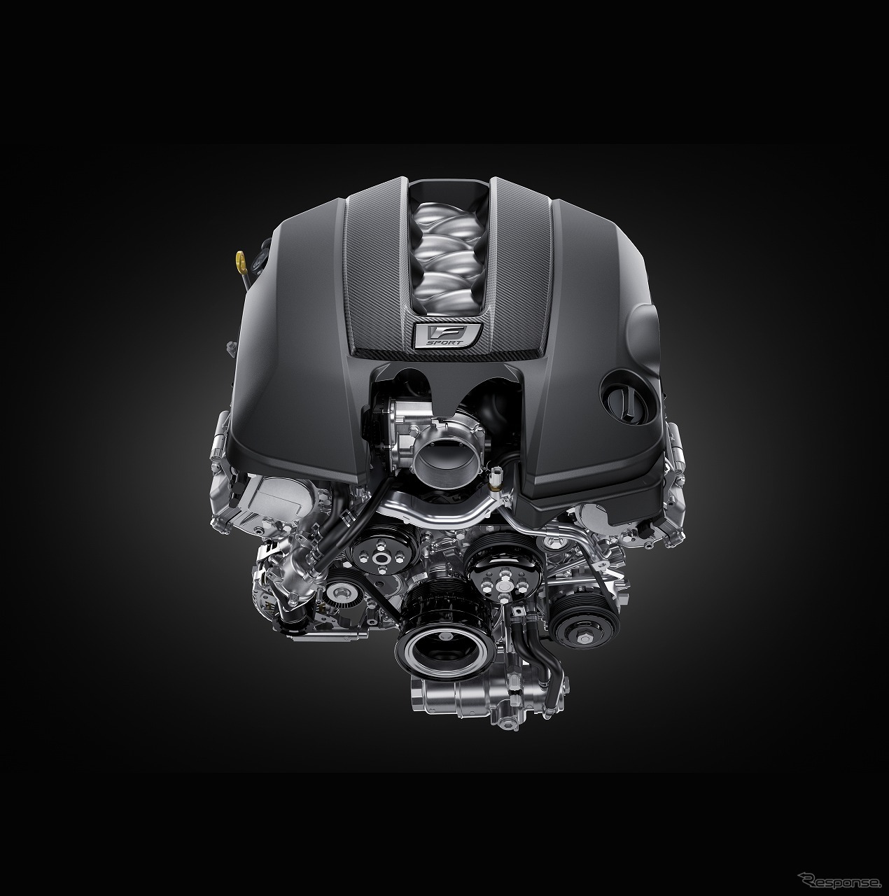 V型8気筒5.0Lエンジン