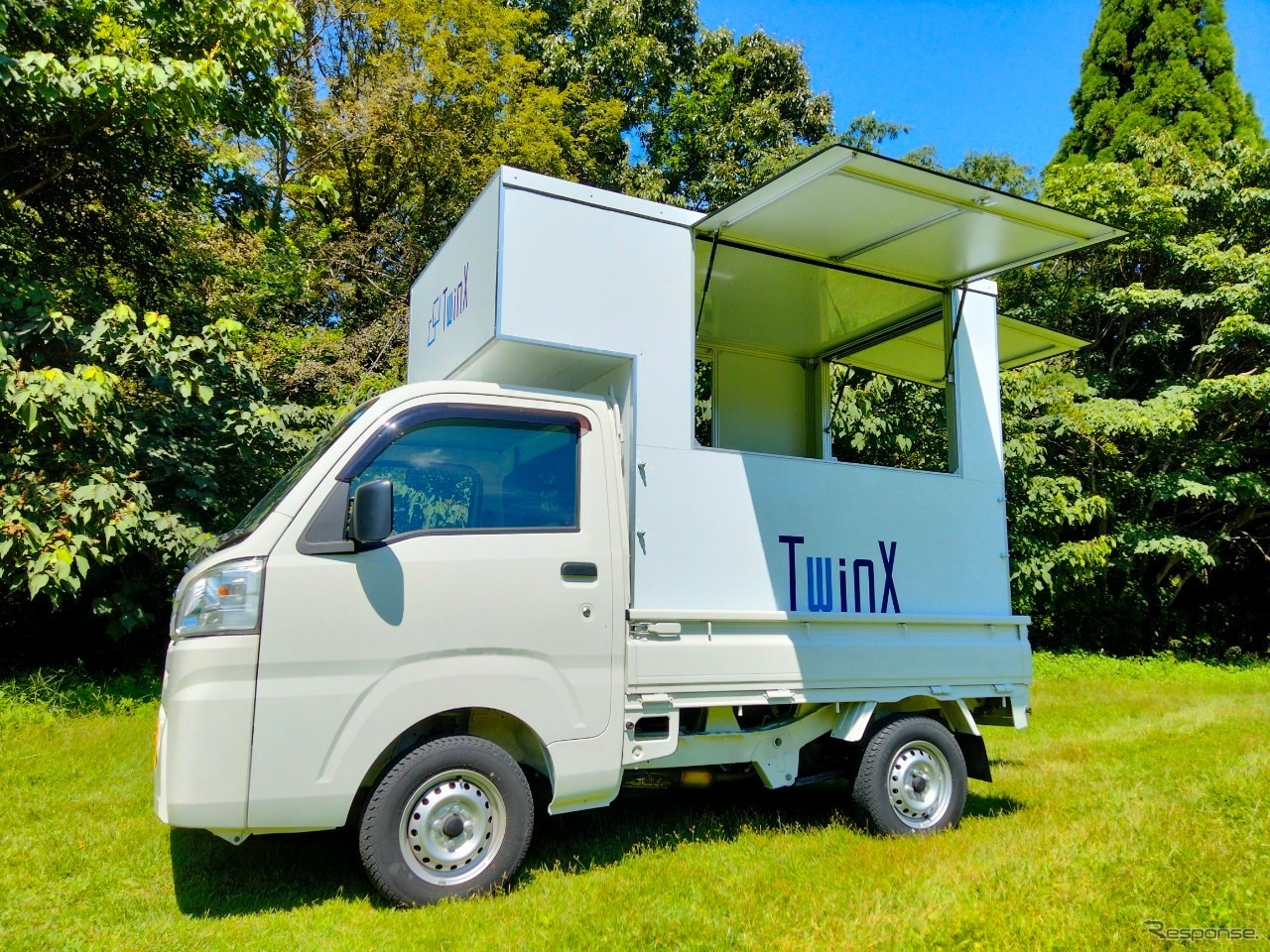 軽トラ専用キッチンカーシェル TwinX 2
