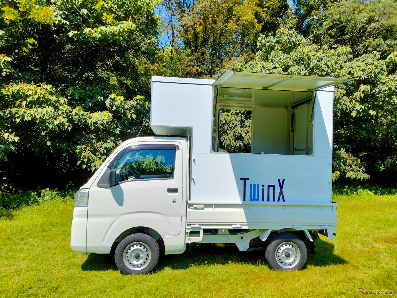 軽トラ専用キッチンカーシェル TwinX 2
