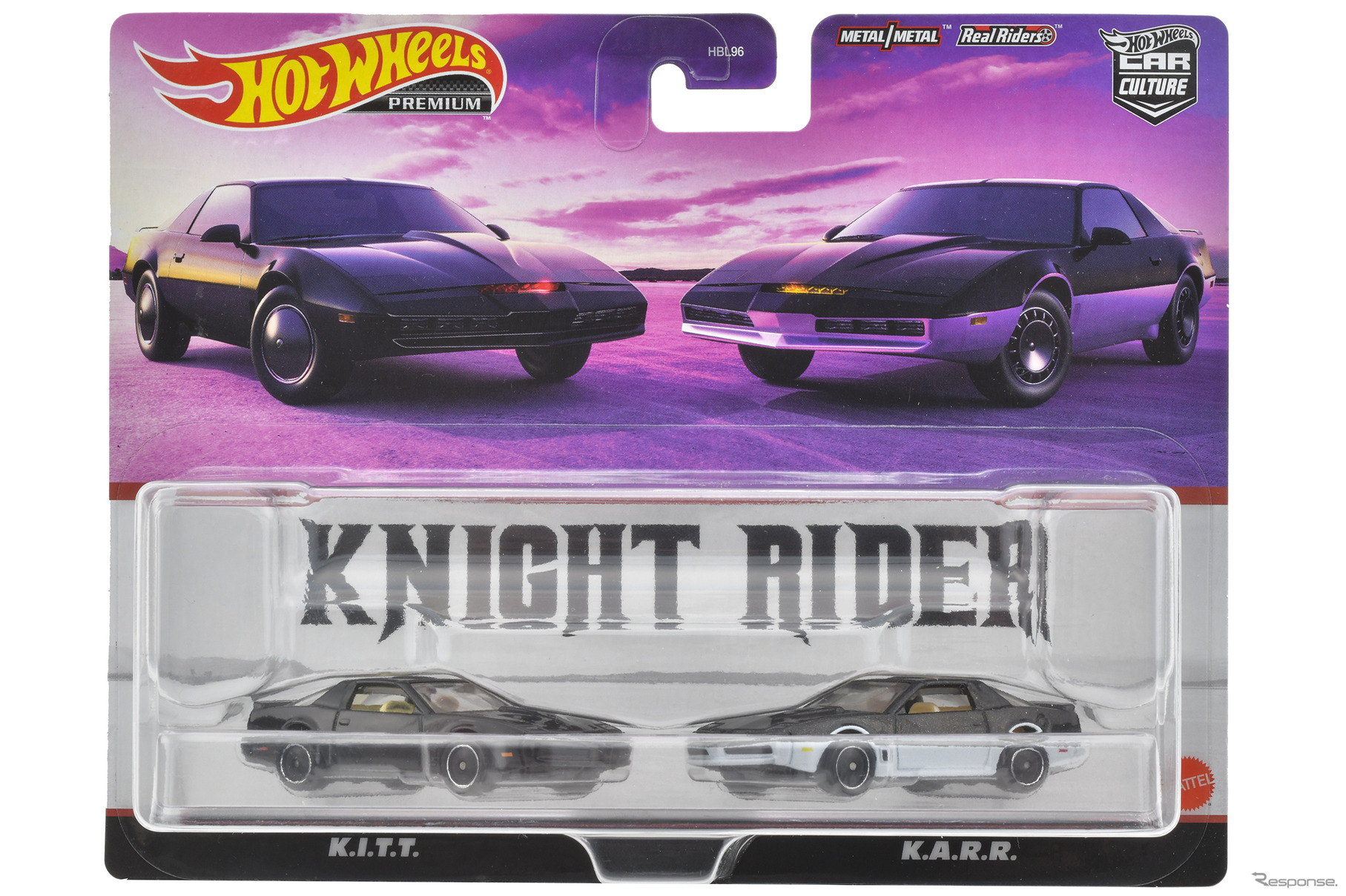 ホットウィール プレミアム 2パック ナイトライダー K.I.T.T. / K.A.R.R. ( 9月発売予定 )