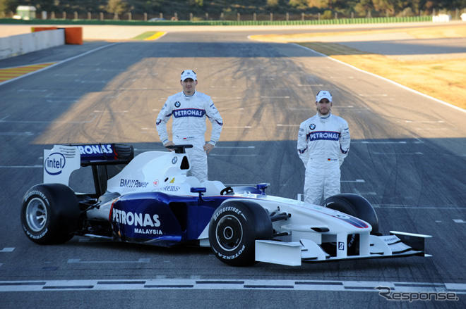 BMWザウバーF1.09がお目見え