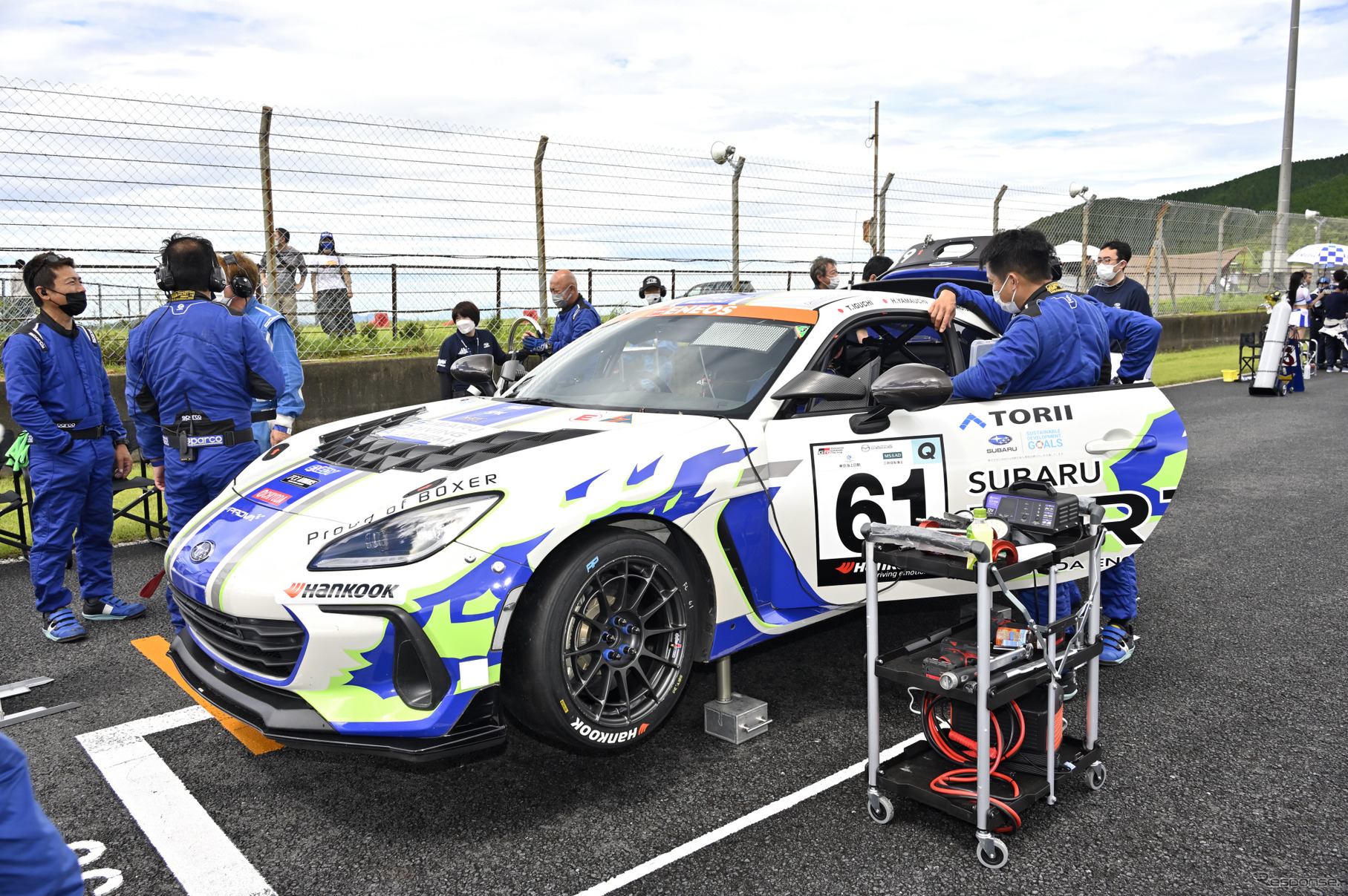 スーパー耐久第4戦大分オートポリス5時間レースの様子