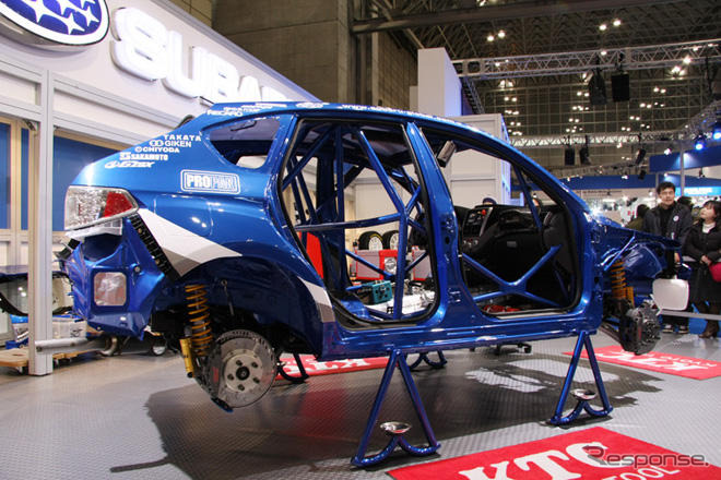 【東京オートサロン09】スバル WRCマシン の作り方