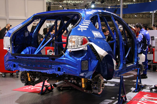 【東京オートサロン09】スバル WRCマシン の作り方
