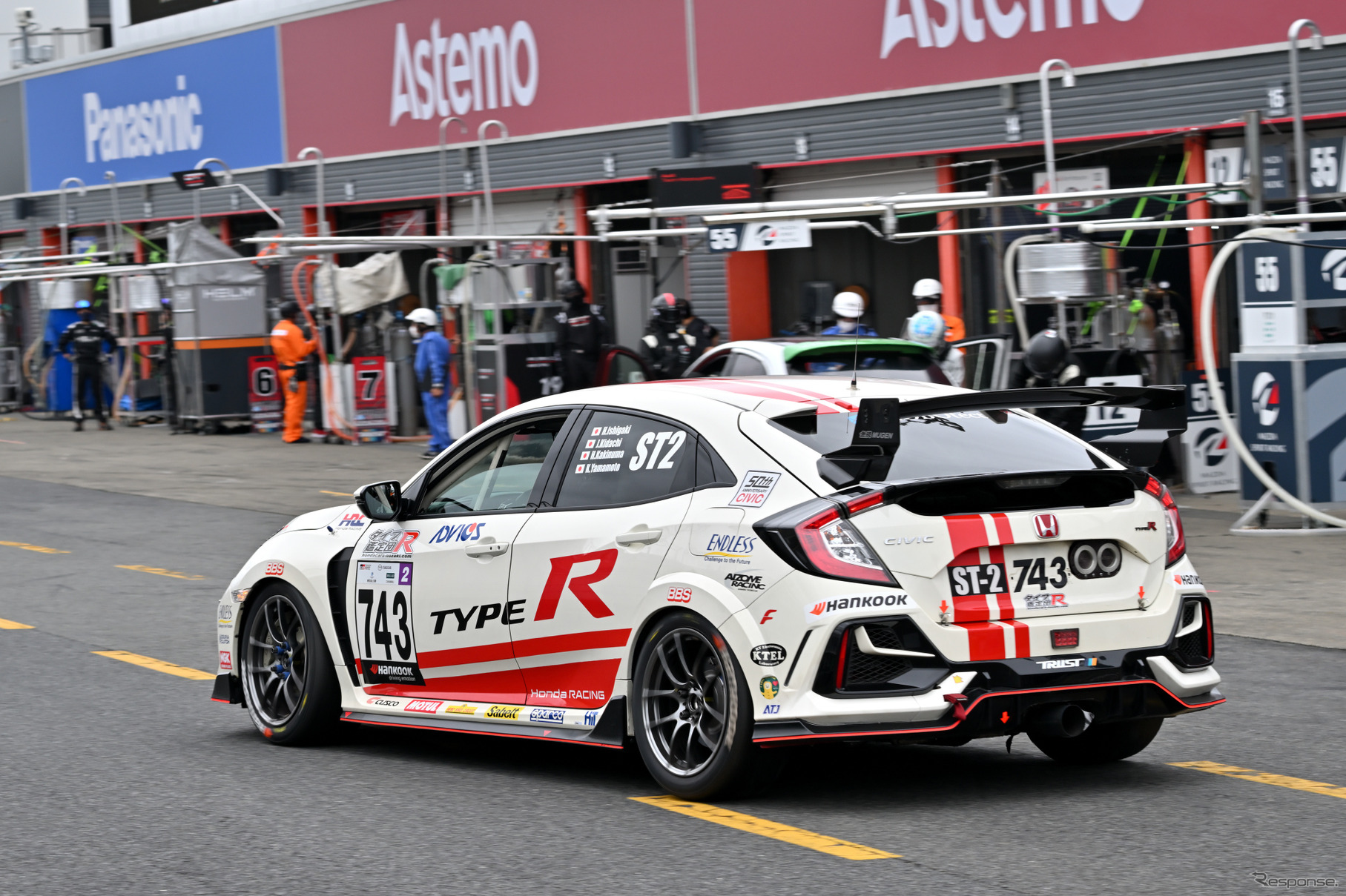 ST-2クラス743号車Honda R&D Challenge FK8