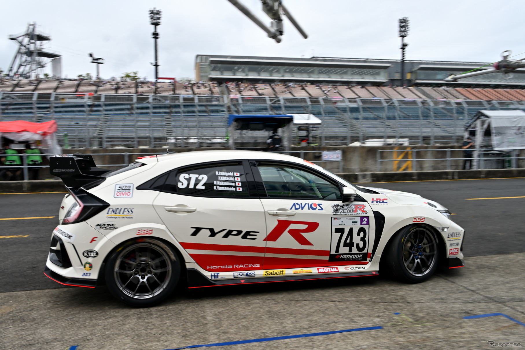 ST-2クラス743号車Honda R&D Challenge FK8