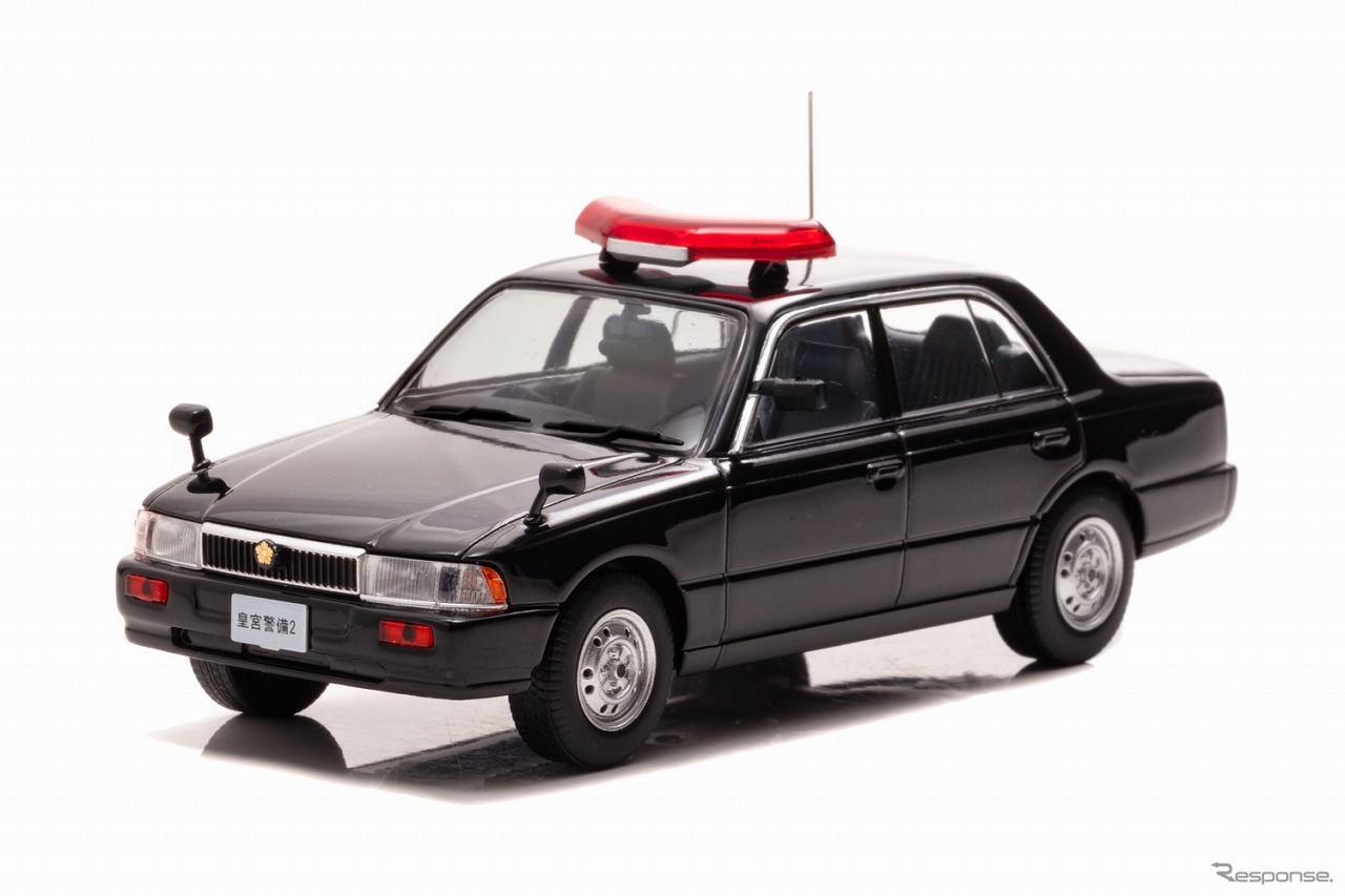 日産 クルー 1998 皇宮警察警備車両（1/43スケールモデル）