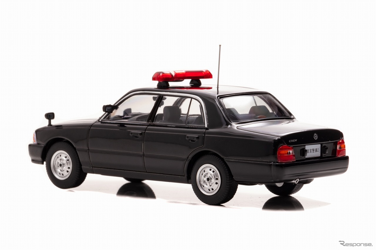 日産 クルー 1998 皇宮警察警備車両（1/43スケールモデル）