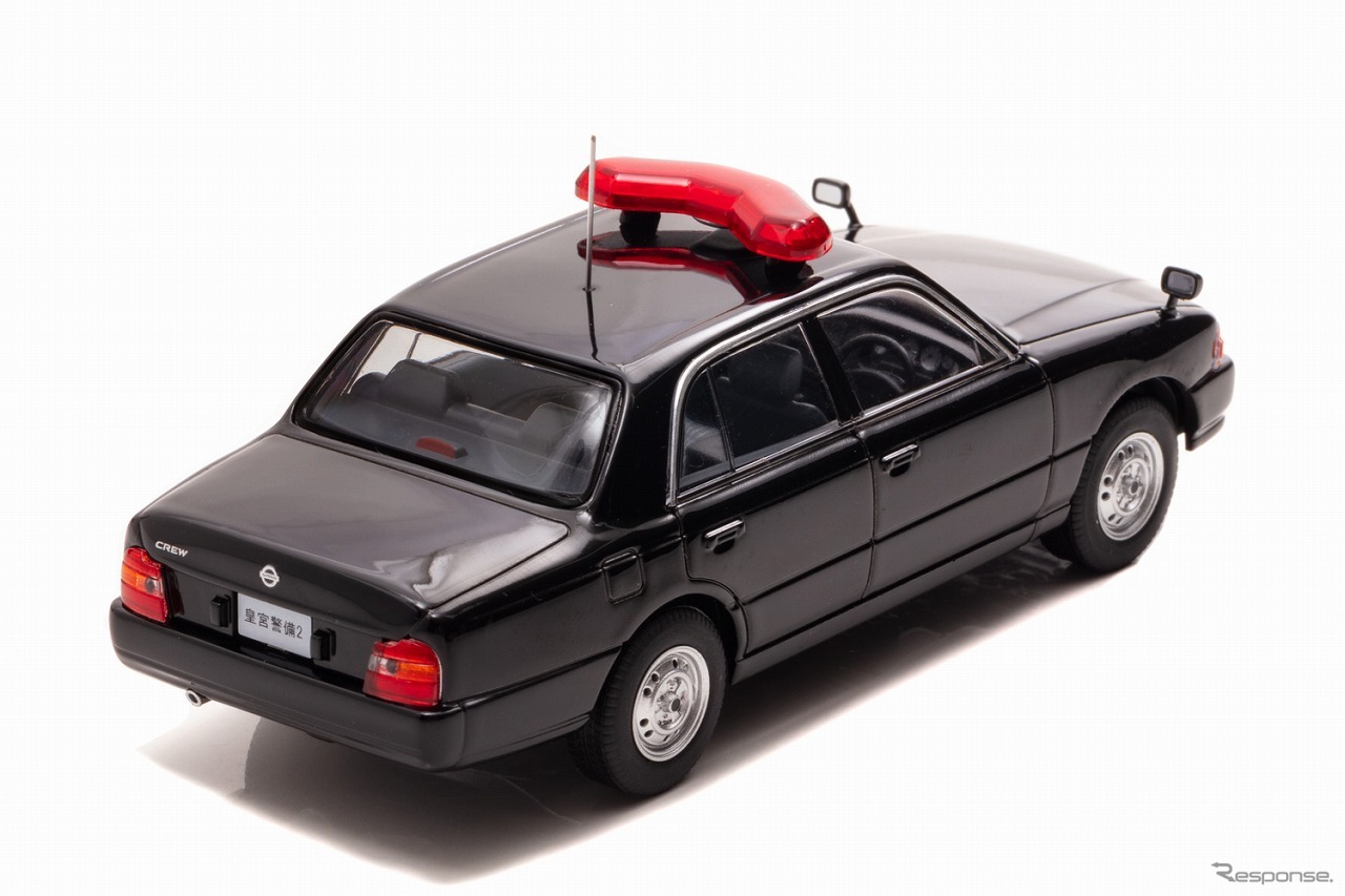 日産 クルー 1998 皇宮警察警備車両（1/43スケールモデル）
