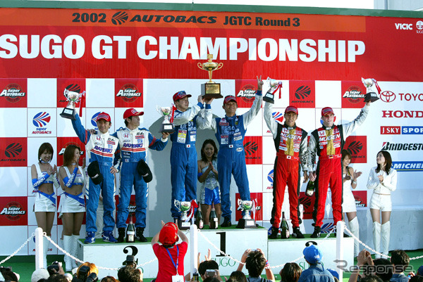 【JGTC第3戦コメント】飯田章：「予想もあたって、ついていた」