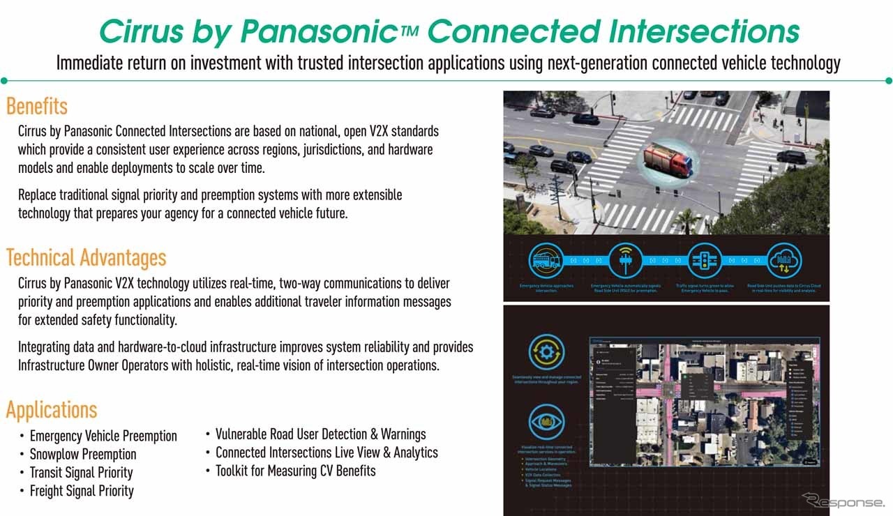 「Cirrus by Panasonic Connected Intersections」