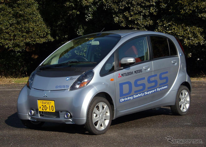 三菱、ITS大規模実証実験に実験車両3台で参加