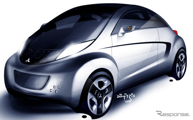 【ジュネーブモーターショー09】三菱 i MiEV SPORT AIR を世界初公開