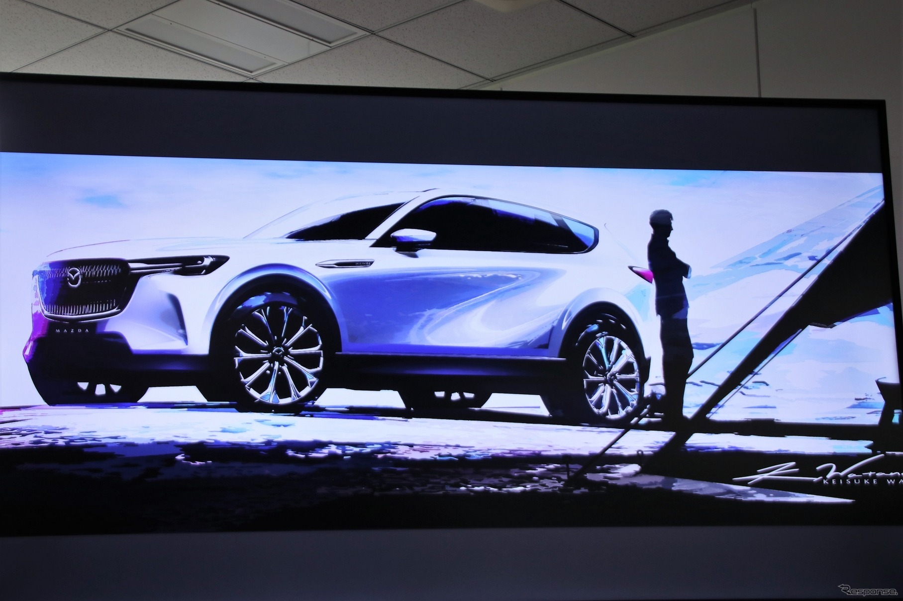 マツダ CX-60デザインスケッチ