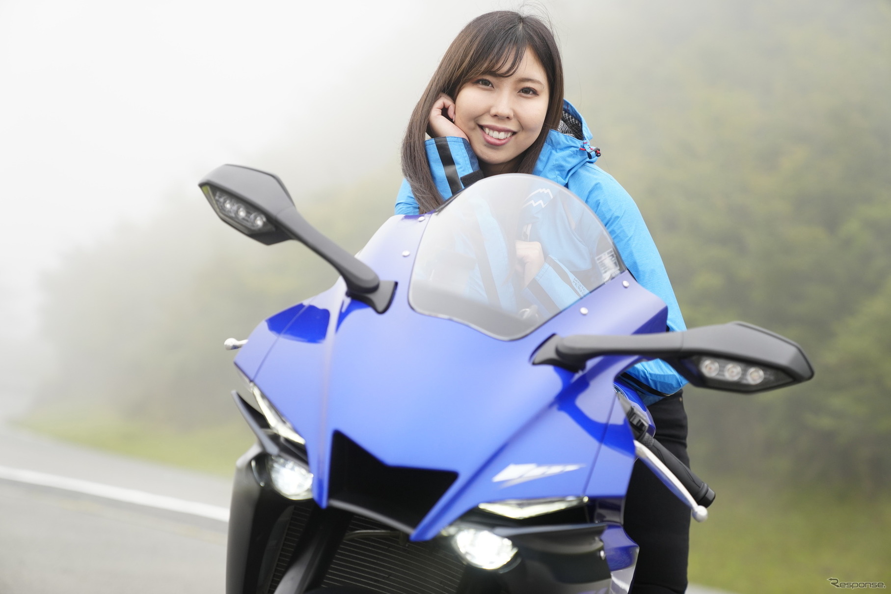 ヤマハ YZF-R1と美音響華氏