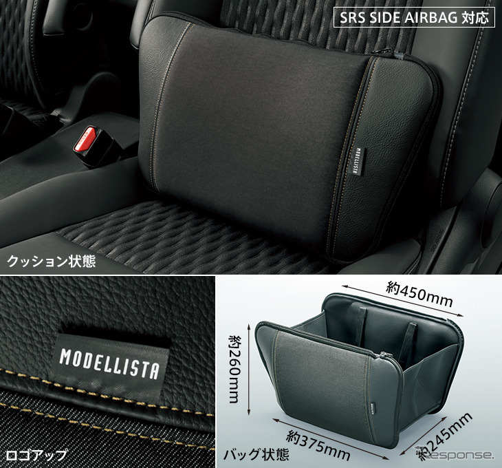 カローラスポーツ モデリスタ スマートクッショントート