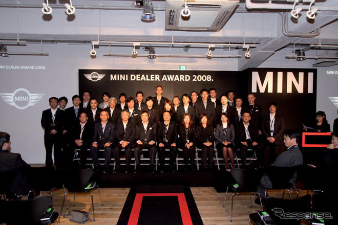 MINI 優秀ディーラーを表彰