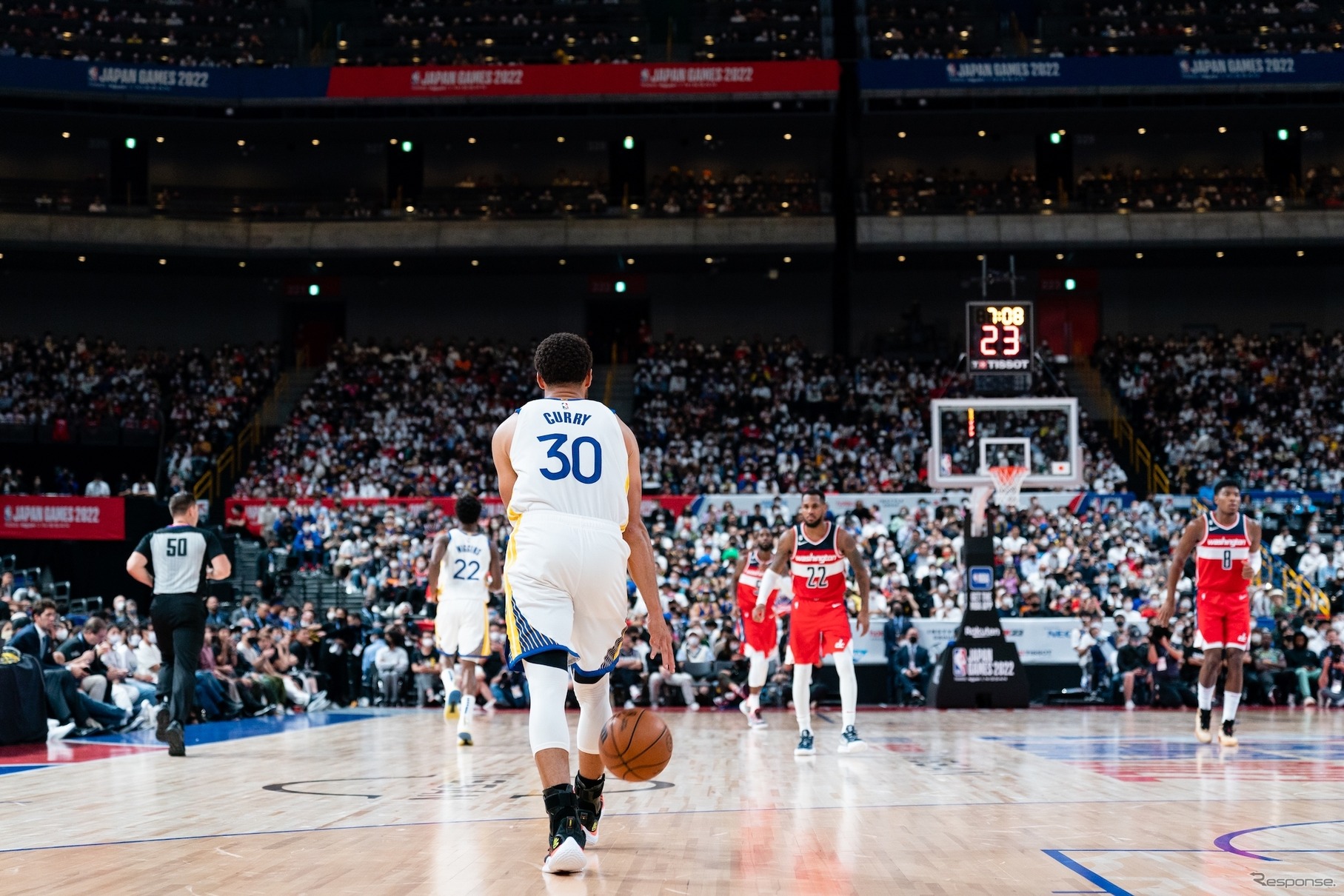 ゴールデンステート・ウォリアーズ / ステフィン ・カリー選手【NBA JAPAN GAMES 2022】