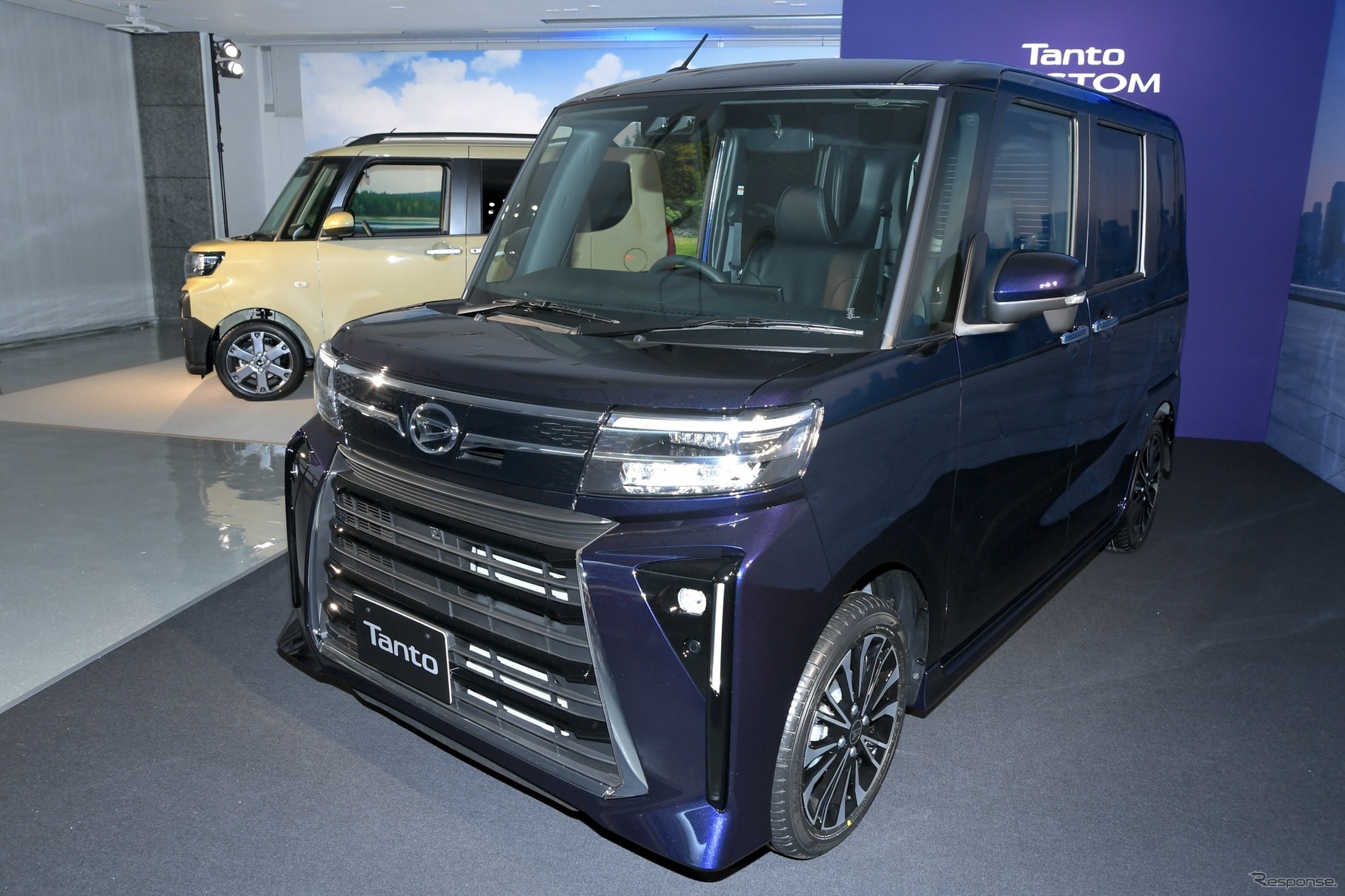 ダイハツ・タントカスタム改良新型（エクステリア）