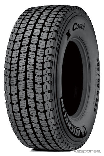 日本ミシュラン、バス専用省燃費タイヤなど新製品を発表
