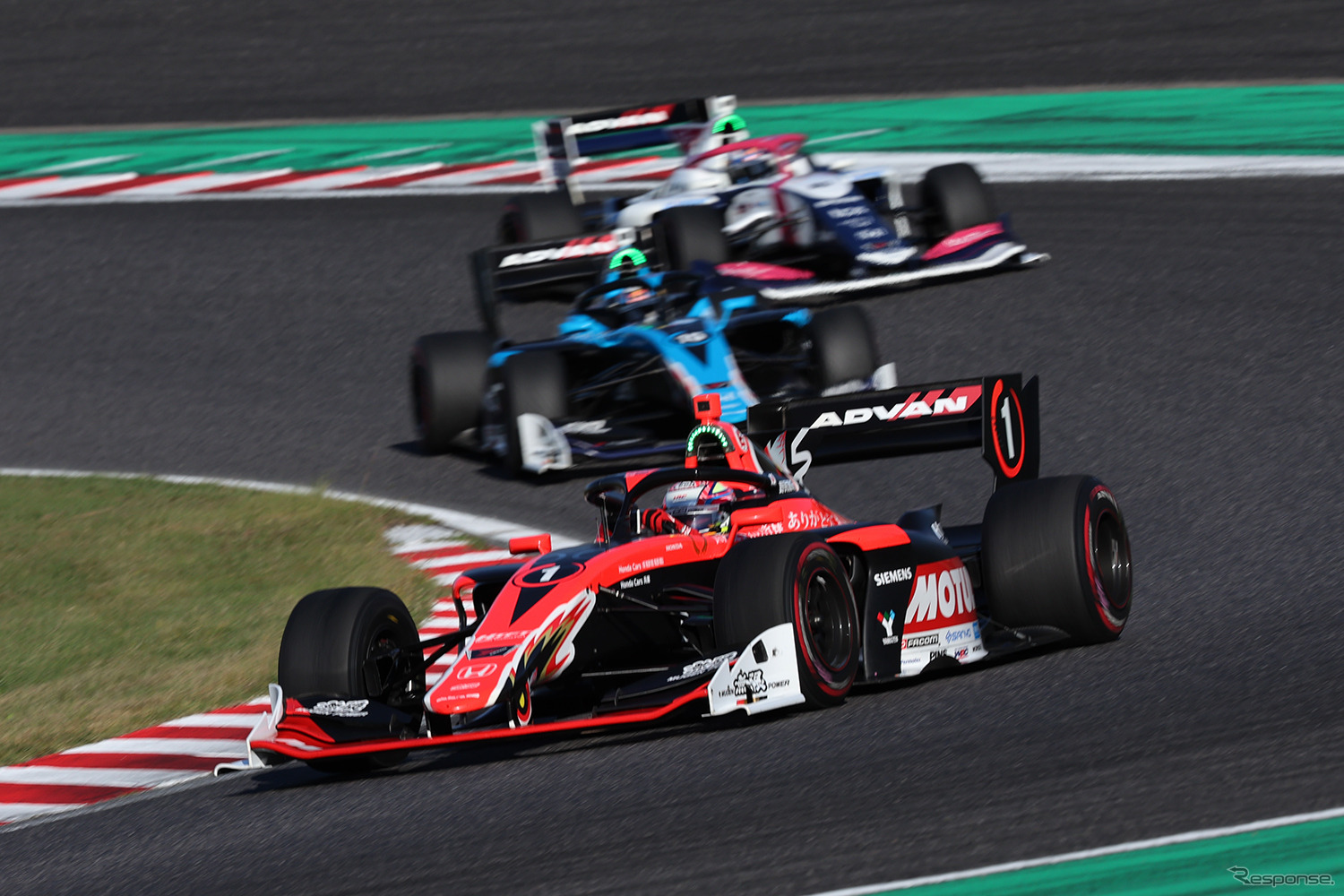 2位でチャンピオンを決めた#1 野尻智紀（TEAM MUGEN）