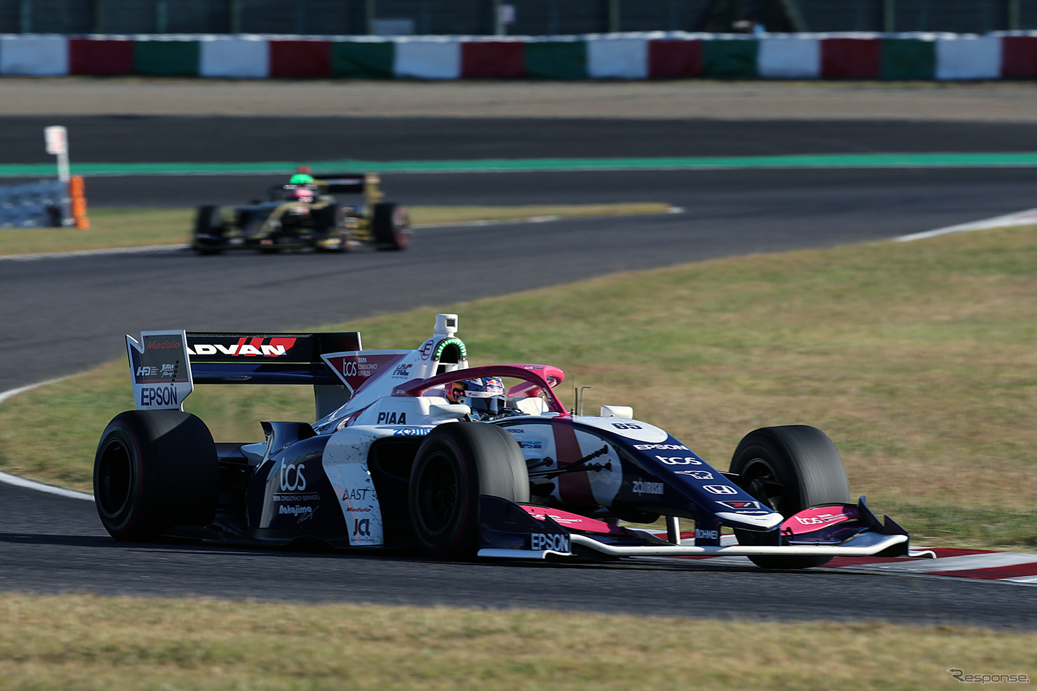 4位の#65 大湯都史樹（TCS NAKAJIMA RACING）