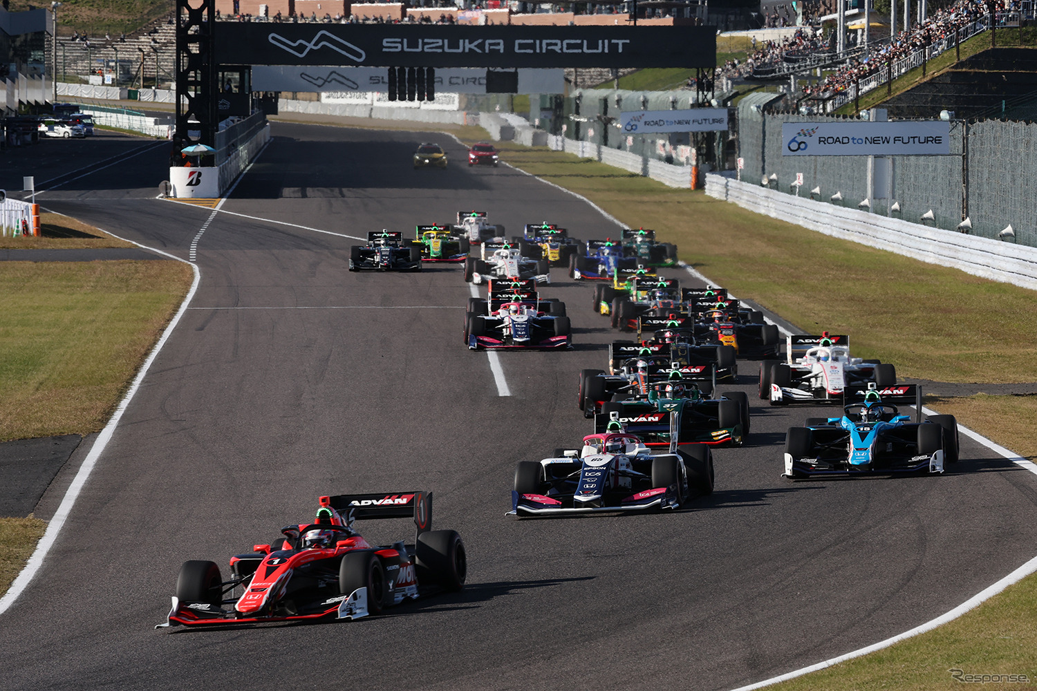 決勝レーススタートシーン
