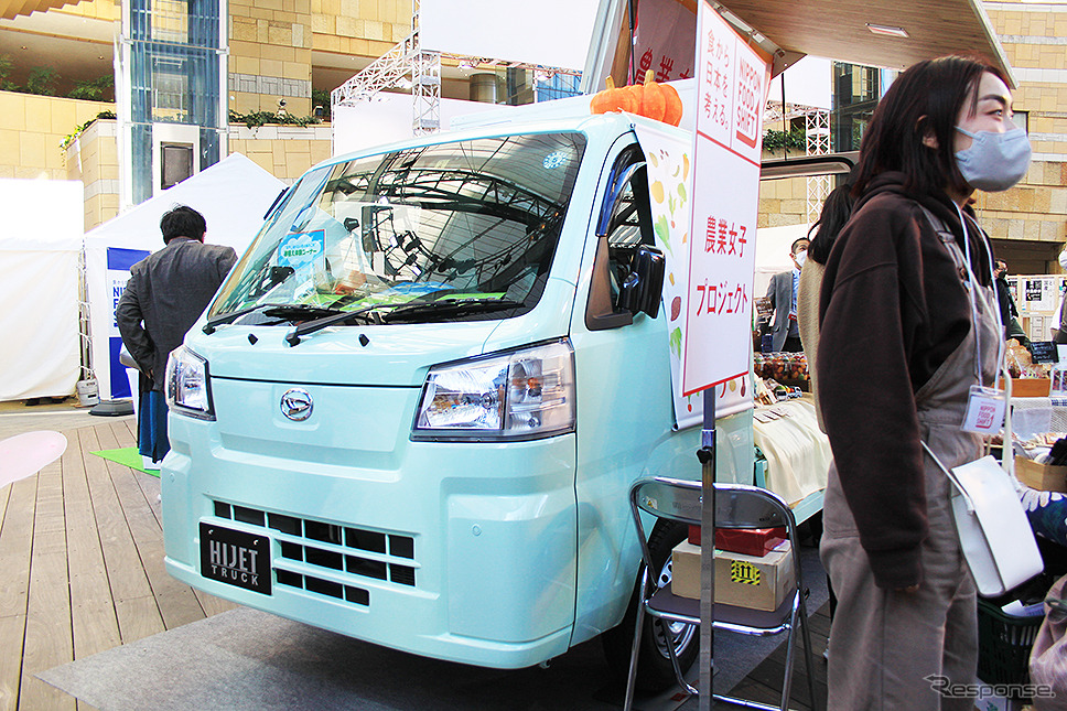 ダイハツ オールインワン移動販売パッケージ「Nibako」（食から日本を考える。NIPPON FOOD SHIFT FES.東京2022）