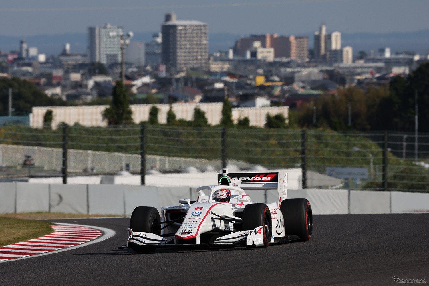 2位の#6 大津弘樹(DOCOMO TEAM DANDELION RACING)