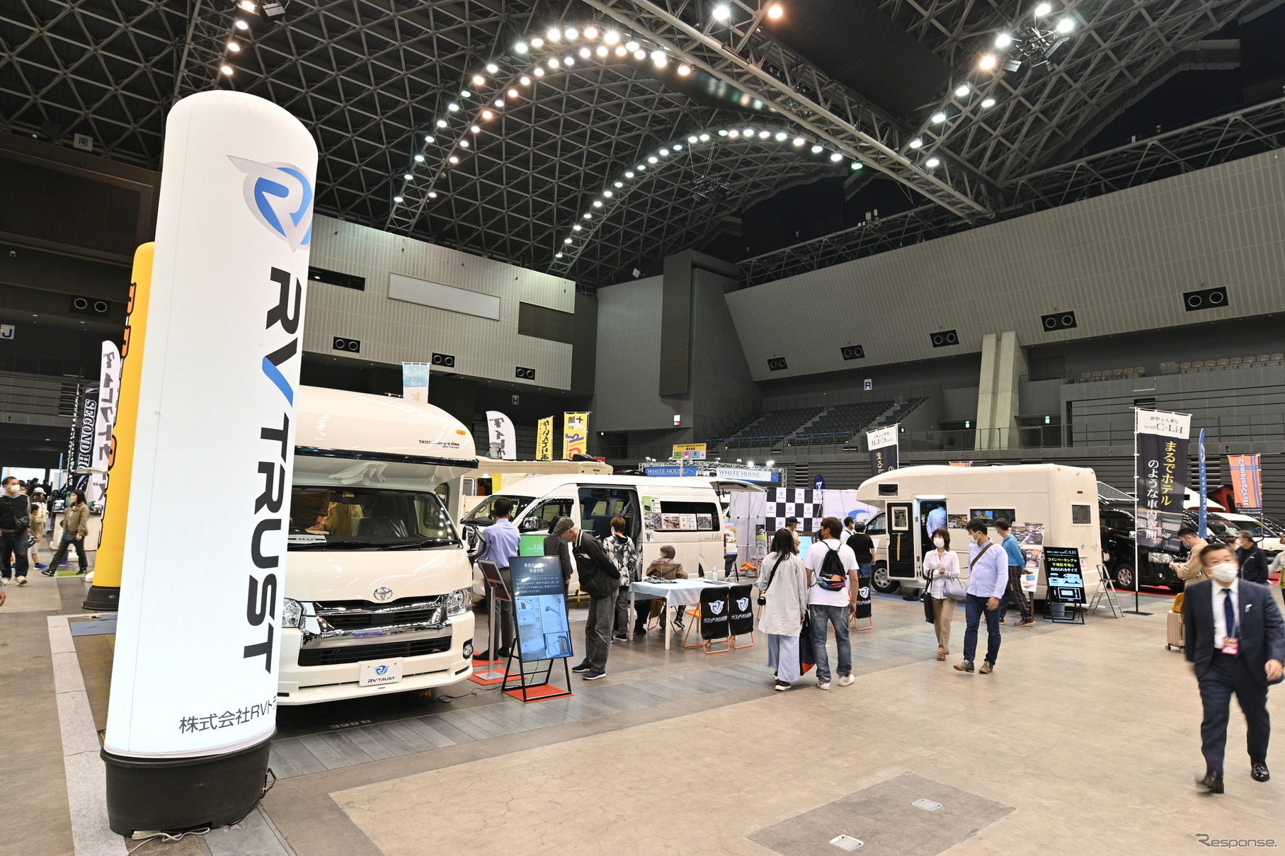 RVトラストのブース