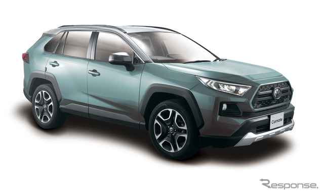 カーメイトがSUV、RVなど、マットブラックの樹脂パーツ車に合う「ドアガードクロス」にSSサイズを追加