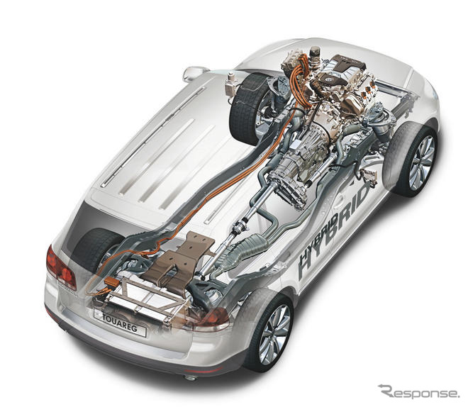 VW トゥアレグ に俊足ハイブリッド…プロトタイプ発表