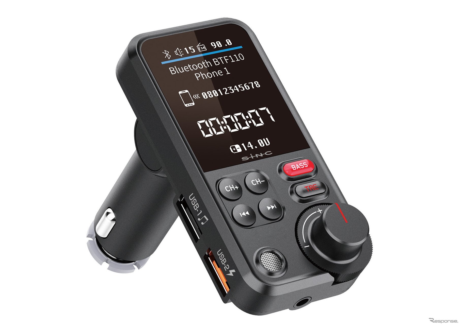 SEIWA・Bluetooth FMトランスミッター BTF110