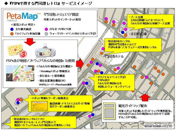 ゼンリンとソニースタイル、みんなの地図3 で観光支援