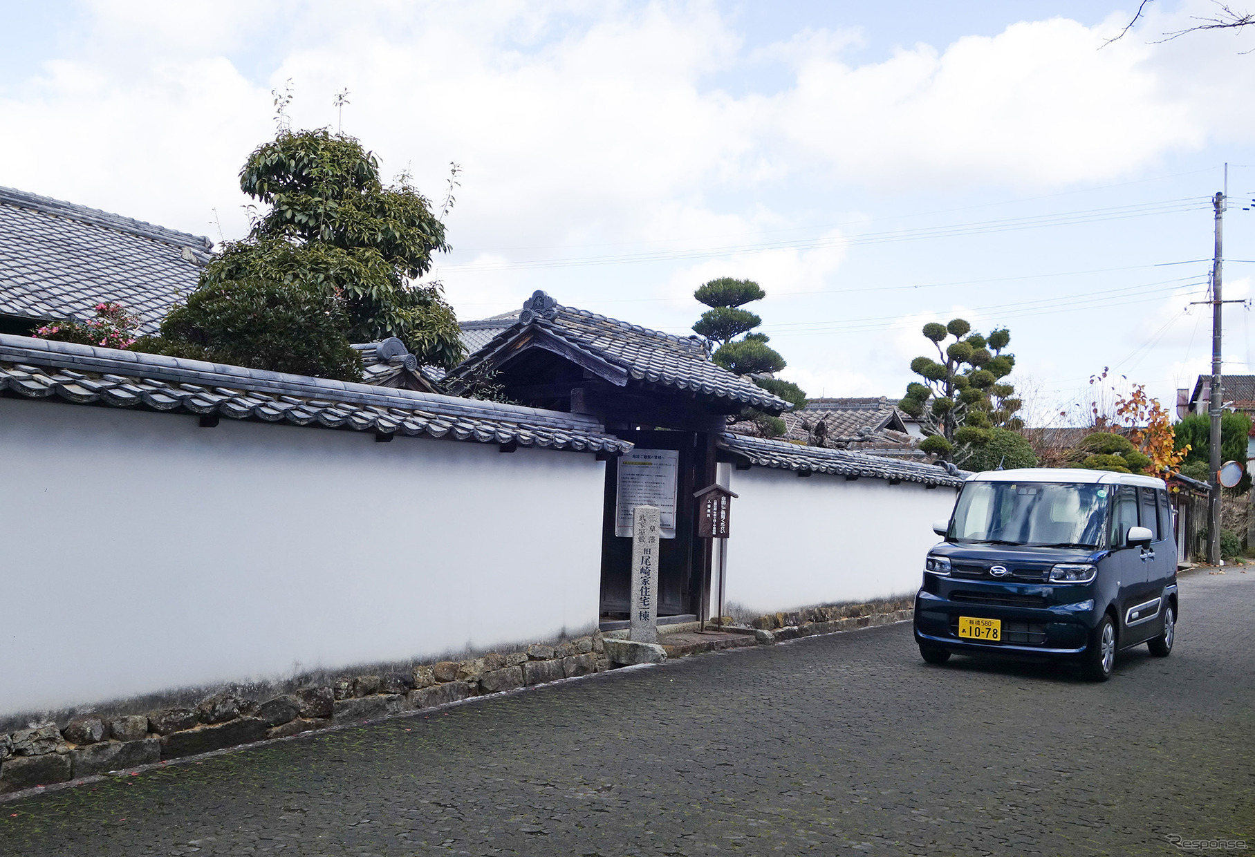 兵庫・加東の景観保護区にて記念撮影。