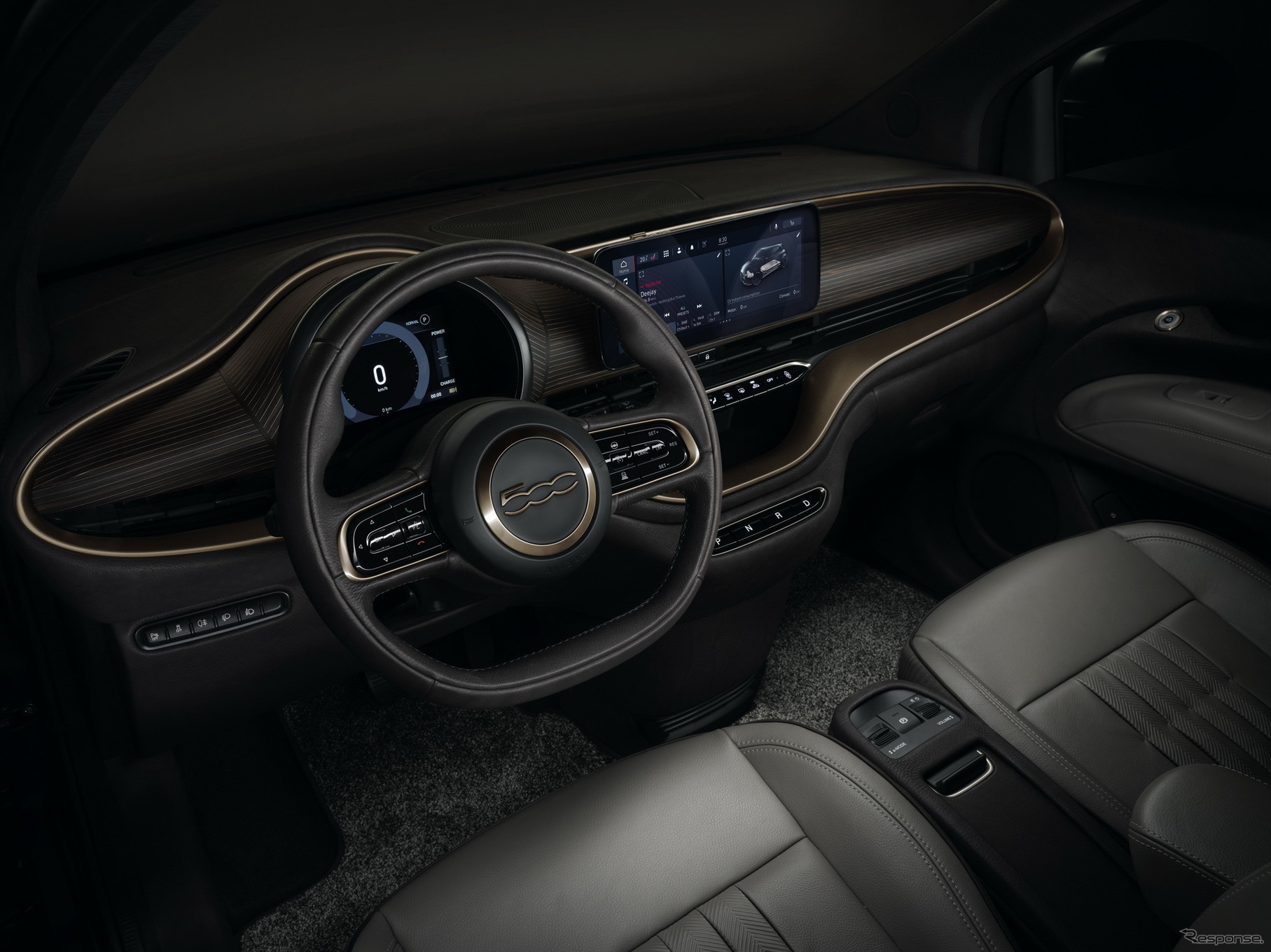 フィアット 500e のワンオフモデル「500 ジョルジオ・アルマーニ」