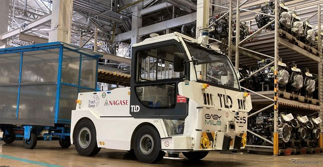 自律運転けん引車 TractEasy