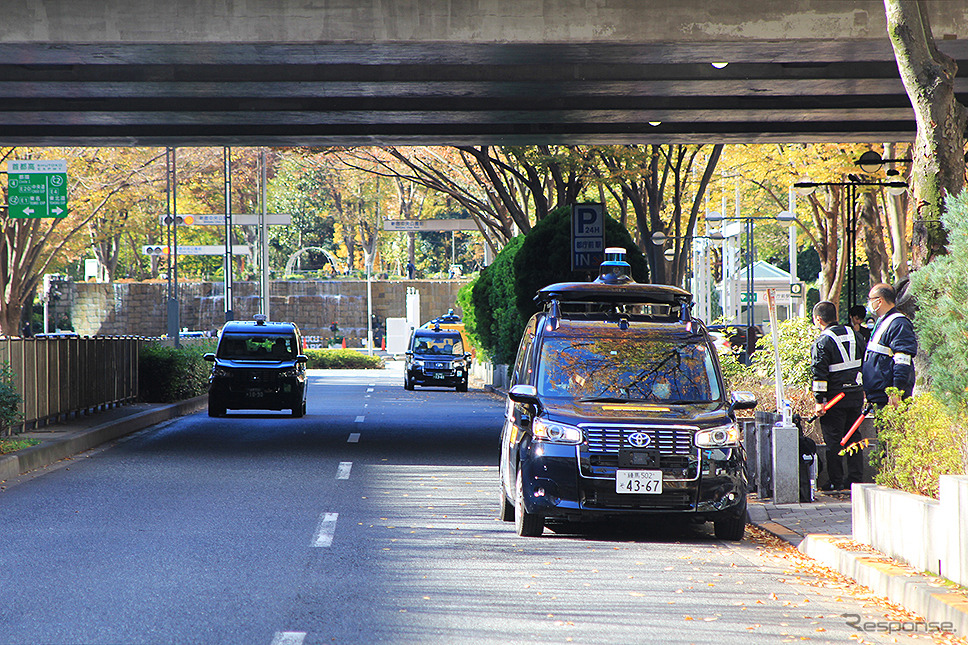 東京・西新宿 スマートシティフェスタ（11月25～27日開催）で体験できる自動運転タクシー