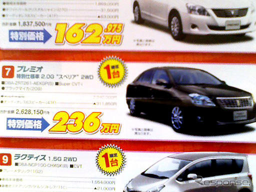 【週末の値引き情報】インプレッサ STI が50万円引き…セダン＆スペシャリティ