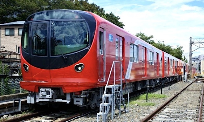 CBTCが搭載されている丸ノ内線の最新車両・2000系。