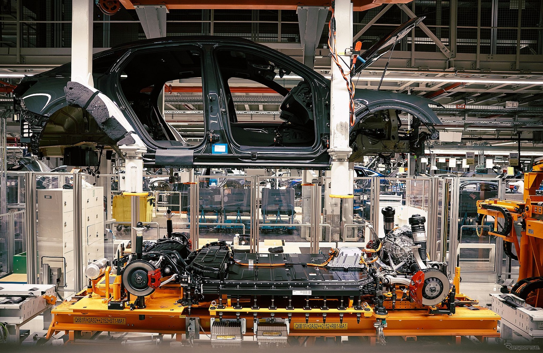 アウディのベルギー工場で生産が開始された Q8 e-tron スポーツバック