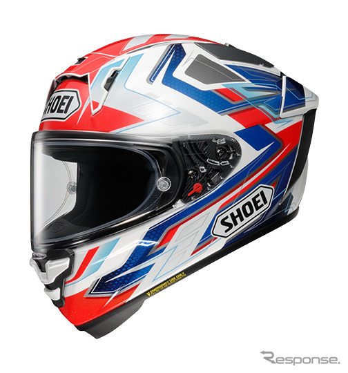 SHOEI X-Fifteen ESCALATE（ブルー/レッド）